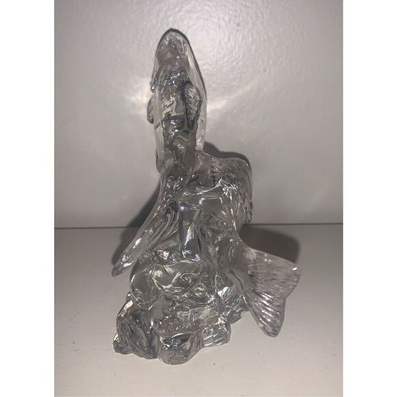 Princess House Clear Fish Pair Figurine - Picture 5 of 6